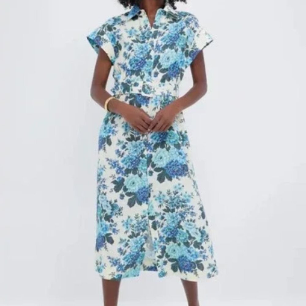 NWT Tuckernuck Chloe Dress, Wild Zinnia, size M